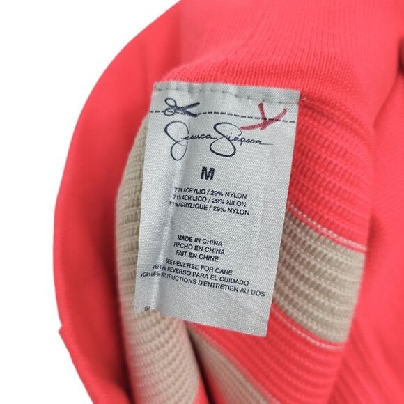 Brand New Jessica Simpson Pink & Grey Skirt Size: M - Picture 7 of 12